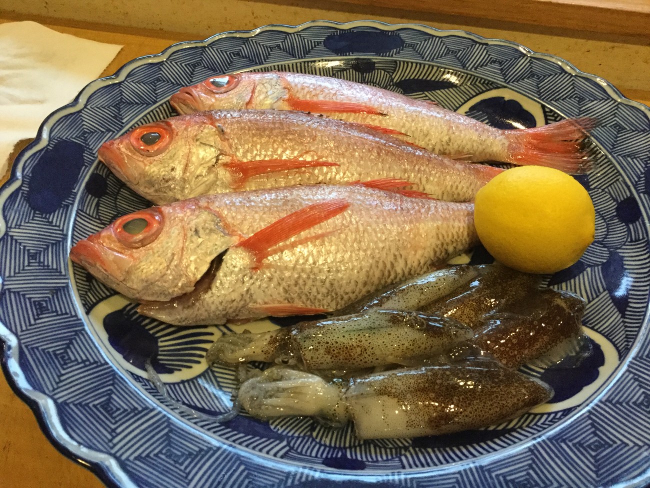 のどぐろ・べいか・筍　春の食材入荷